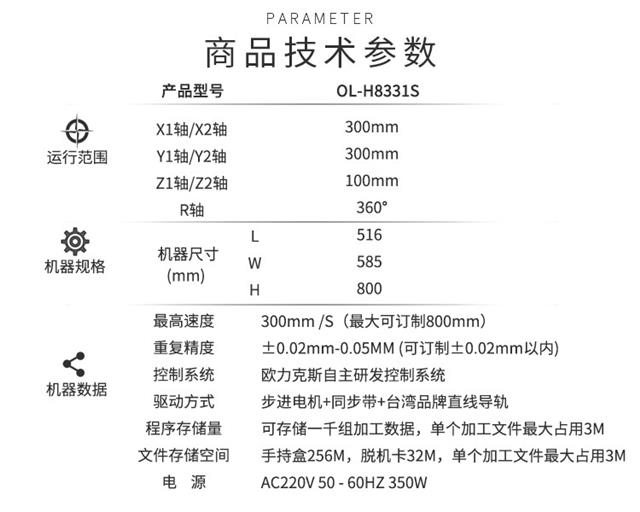 焊锡机技术参数